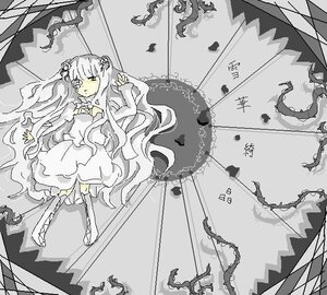 Rating: Safe Score: 0 Tags: 1girl dress flower image kirakishou long_hair monochrome rose solo thorns very_long_hair User: admin