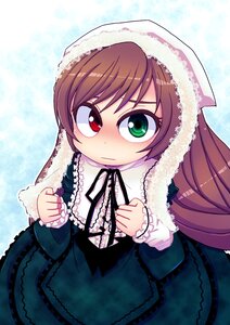 Rating: Safe Score: 0 Tags: 1girl angry auto_tagged black_ribbon brown_hair dress frills green_eyes heterochromia image lolita_fashion long_hair long_sleeves looking_at_viewer red_eyes ribbon solo suiseiseki very_long_hair User: admin