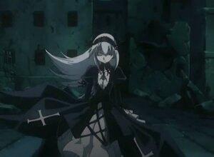 Rating: Safe Score: 0 Tags: 1girl black_dress closed_mouth cross dress frills hairband image long_hair long_sleeves ribbon solo standing suigintou very_long_hair wide_sleeves User: admin