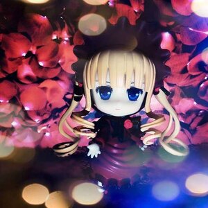 Rating: Safe Score: 0 Tags: 1girl blonde_hair blue_eyes bow doll dress drill_hair flower frills hat long_hair long_sleeves looking_at_viewer red_dress rose shinku solo twintails very_long_hair User: admin