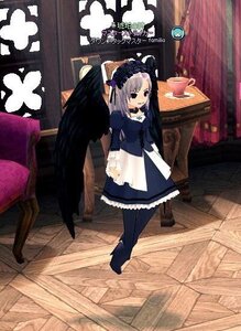 Rating: Safe Score: 0 Tags: 1girl dress frills image long_hair long_sleeves purple_eyes silver_hair sitting solo suigintou wings User: admin