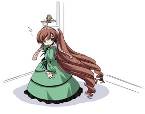 Rating: Safe Score: 0 Tags: 1girl artist_request brown_eyes brown_hair door dress drill_hair frills green_dress green_eyes hat head_scarf heterochromia image indoors long_hair long_sleeves looking_at_another photoshop_(medium) rozen_maiden solo standing suiseiseki very_long_hair User: admin