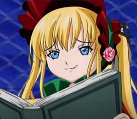 Rating: Safe Score: 0 Tags: 1girl blonde_hair blue_eyes bonnet book bow flower image long_hair open_book rose shinku solo twintails User: admin