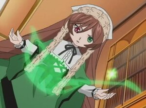 Rating: Safe Score: 0 Tags: 1girl auto_tagged black_ribbon brown_hair dress frills green_dress green_eyes heterochromia image long_hair long_sleeves looking_at_viewer red_eyes ribbon solo suiseiseki twintails very_long_hair User: admin