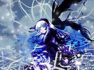 Rating: Safe Score: 0 Tags: 1girl auto_tagged bird black_dress black_wings copyright_name dress feathers flower frilled_sleeves frills hairband image long_hair long_sleeves looking_at_viewer pink_eyes ribbon rose silver_hair sky solo suigintou very_long_hair wings User: admin