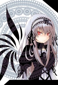 Rating: Safe Score: 0 Tags: 1girl bad_id bad_pixiv_id black_dress black_ribbon black_wings closed_mouth dress frills hairband image lace long_hair long_sleeves looking_at_viewer red_eyes ribbon rozen_maiden silver_hair solo suigintou upper_body ushi_(ushi_manji) wings User: admin