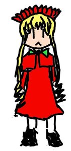 Rating: Safe Score: 0 Tags: 1girl black_cat blonde_hair cat dress full_body hat image long_hair long_sleeves red_dress shinku simple_background solo standing white_background |_| User: admin