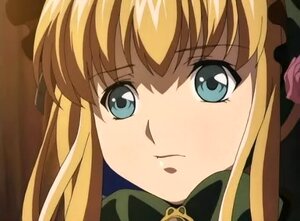 Rating: Safe Score: 0 Tags: 1girl bangs blonde_hair blue_eyes close-up eyebrows_visible_through_hair face flower hair_ribbon image long_hair looking_at_viewer ribbon shinku simple_background solo User: admin