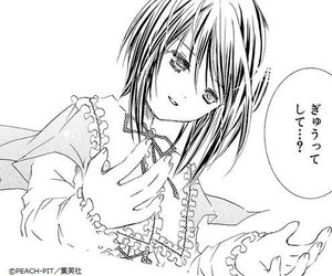 Rating: Safe Score: 0 Tags: 1girl blush dress eyebrows_visible_through_hair frills greyscale image jewelry long_sleeves looking_at_viewer monochrome necklace short_hair simple_background smile solo souseiseki upper_body white_background User: admin
