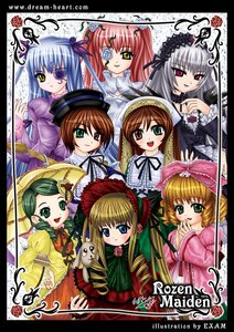 Rating: Safe Score: 0 Tags: 6+girls :d blonde_hair blue_eyes bow brown_hair dress drill_hair eyepatch flower frills green_eyes green_hair hat heterochromia hina_ichigo image kanaria letterboxed long_hair long_sleeves looking_at_viewer multiple multiple_girls pink_bow pink_dress red_eyes rose shinku short_hair siblings silver_hair sisters smile souseiseki suigintou suiseiseki tagme twins twintails very_long_hair yellow_eyes User: admin