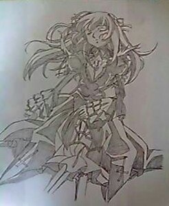 Rating: Safe Score: 0 Tags: 1girl armor greyscale image long_hair monochrome solo suigintou weapon User: admin