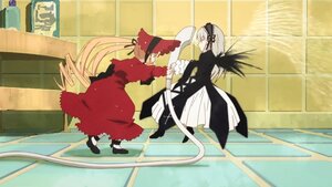 Rating: Safe Score: 0 Tags: 2girls black_ribbon black_wings blonde_hair dress hairband image long_hair long_sleeves multiple_girls outdoors pair profile red_dress ribbon shinku shoes standing suigintou very_long_hair wings User: admin