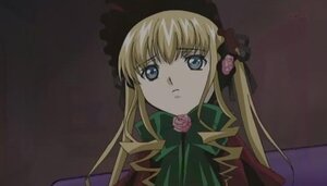 Rating: Safe Score: 0 Tags: 1girl blonde_hair blue_eyes bonnet bow bowtie dress expressionless flower image long_hair long_sleeves looking_at_viewer pink_flower pink_rose rose shinku sidelocks solo twintails User: admin