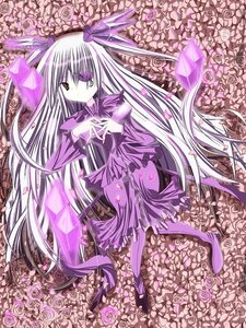 Rating: Safe Score: 0 Tags: 1girl barasuishou blue_rose dress flower hair_ribbon hands_clasped image long_hair long_sleeves own_hands_together petals pink_flower pink_rose purple_dress purple_flower purple_rose purple_theme red_rose ribbon rose rose_petals solo very_long_hair User: admin