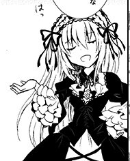 Rating: Safe Score: 0 Tags: 1girl closed_eyes dress greyscale image lolita_hairband long_hair long_sleeves monochrome open_mouth ribbon simple_background solo suigintou upper_body white_background User: admin