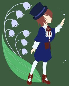 Rating: Safe Score: 0 Tags: 1girl auto_tagged blue_dress brown_hair cat dress full_body green_background hat image long_sleeves pantyhose ribbon short_hair solo souseiseki standing top_hat white_legwear User: admin