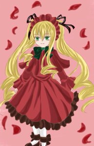 Rating: Safe Score: 0 Tags: 1girl blonde_hair bow bowtie dress drill_hair full_body green_eyes image long_hair long_sleeves looking_at_viewer pantyhose petals pink_background red_dress rose_petals shinku shoes solo standing twintails very_long_hair white_legwear User: admin