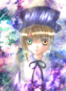 Rating: Safe Score: 0 Tags: 1girl artoria_pendragon_(all) blonde_hair closed_mouth green_eyes hat image looking_at_viewer purple_headwear saber solo souseiseki upper_body User: admin