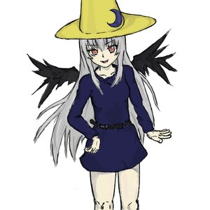 Rating: Safe Score: 0 Tags: 1girl :d belt black_wings dress grey_hair hat image long_hair long_sleeves looking_at_viewer open_mouth simple_background smile solo suigintou white_background wings User: admin