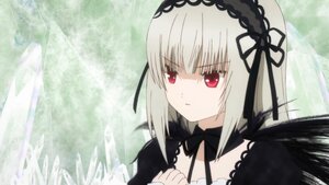 Rating: Safe Score: 0 Tags: 1girl bangs black_ribbon black_wings closed_mouth detached_collar dress eyebrows_visible_through_hair hairband image juliet_sleeves long_hair long_sleeves looking_at_viewer outdoors puffy_sleeves red_eyes ribbon silver_hair solo suigintou upper_body User: admin