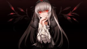 Rating: Safe Score: 3 Tags: 1girl black_dress black_ribbon dress frilled_sleeves frills hairband image long_hair long_sleeves looking_at_viewer red_eyes ribbon smile solo suigintou very_long_hair wings User: admin