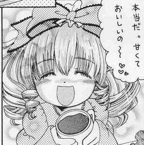 Rating: Safe Score: 0 Tags: 1girl blush closed_eyes comic cup drill_hair greyscale halftone halftone_background hinaichigo image monochrome open_mouth polka_dot polka_dot_background smile solo teacup tomoe_mami traditional_media twin_drills twintails User: admin