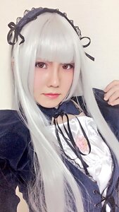 Rating: Safe Score: 0 Tags: 1girl bangs black_ribbon blunt_bangs closed_mouth gothic_lolita lips lolita_fashion long_hair looking_at_viewer red_eyes ribbon solo suigintou upper_body white_hair User: admin