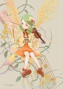 Rating: Safe Score: 0 Tags: 1girl angel_wings bad_id bad_pixiv_id beamed_eighth_notes beamed_sixteenth_notes bird bow_(instrument) bubble_skirt doll dress drill_hair feathered_wings flower green_eyes green_hair hair_ornament half_note highres image instrument kanaria long_sleeves musical_note no_legwear pink_rose quarter_note red_flower red_rose rose rozen_maiden sadsan sheet_music shoes short_hair sitting skirt solo thorns vines violin white_wings wings yellow_flower yellow_rose User: admin