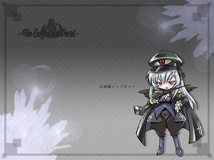 Rating: Safe Score: 0 Tags: 1girl adapted_costume artist_request boots breasts cape character_name cross epaulettes gloves hairband hand_on_hip hat highres holding image lolita_hairband long_hair long_sleeves military military_uniform peaked_cap red_eyes riding_crop rozen_maiden silver_hair solo suigintou uniform weapon whip wings User: admin