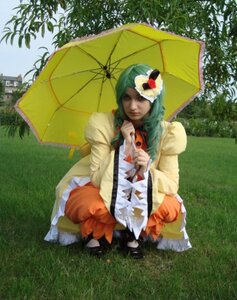 Rating: Safe Score: 0 Tags: 1girl day dress flower grass holding_umbrella kanaria outdoors parasol red_umbrella shared_umbrella solo umbrella User: admin