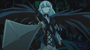 Rating: Safe Score: 0 Tags: 1girl dress image long_hair long_sleeves smile solo suigintou wings User: admin