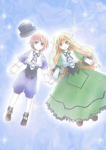 Rating: Safe Score: 0 Tags: 2girls blonde_hair boots dress frills green_dress green_eyes hat hat_removed headwear_removed heterochromia holding_hands image long_hair long_sleeves multiple_girls pair red_eyes ribbon short_hair siblings sisters smile souseiseki sparkle suiseiseki top_hat twins very_long_hair User: admin