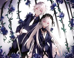 Rating: Safe Score: 0 Tags: 1boy 1girl black_flower black_rose blue_flower blue_rose dress flower hairband image long_hair long_sleeves looking_at_viewer pink_rose plant purple_flower purple_rose red_eyes red_flower red_rose rose solo suigintou thorns vines white_hair white_rose yellow_flower yellow_rose User: admin