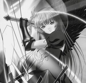 Rating: Safe Score: 0 Tags: 1girl angel_wings feathered_wings greyscale head_wings image long_hair monochrome solo suigintou wings User: admin