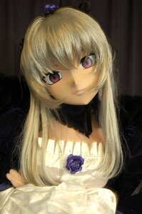 Rating: Safe Score: 0 Tags: 1girl black_rose blonde_hair blue_flower blue_rose choker dress flower long_hair looking_at_viewer purple_eyes rose smile solo suigintou upper_body User: admin