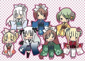 Rating: Safe Score: 0 Tags: 6+girls blonde_hair bow brown_hair chibi flower hair_bow hair_flower hair_ornament halftone halftone_background image japanese_clothes kimono long_hair multiple multiple_girls obi polka_dot polka_dot_background polka_dot_bow polka_dot_legwear polka_dot_ribbon sash short_hair tagme unmoving_pattern User: admin