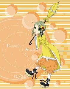 Rating: Safe Score: 0 Tags: 1girl auto_tagged boots dress full_body green_eyes green_hair hair_ornament image kanaria long_sleeves looking_at_viewer pantyhose short_hair solo standing striped User: admin