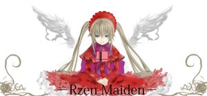 Rating: Safe Score: 0 Tags: 1girl auto_tagged blonde_hair blue_eyes dress flower image long_hair long_sleeves looking_at_viewer red_dress rose shinku solo twintails very_long_hair wings User: admin