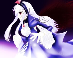 Rating: Safe Score: 0 Tags: 1girl auto_tagged dress frills hairband image long_hair long_sleeves profile puffy_sleeves red_eyes ribbon solo suigintou very_long_hair white_hair wings User: admin