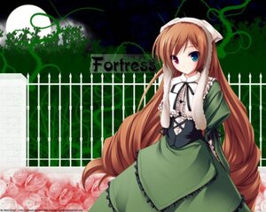 Rating: Safe Score: 0 Tags: 1girl brown_hair corset dress frills green_dress head_scarf heterochromia image long_hair long_sleeves looking_at_viewer plant red_eyes ribbon solo standing suiseiseki twintails very_long_hair watering_can User: admin