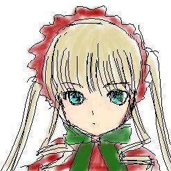 Rating: Explicit Score: 0 Tags: 1girl blonde_hair blush bow image looking_at_viewer ribbon shinku simple_background solo white_background User: admin