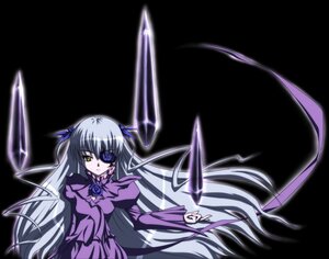 Rating: Safe Score: 0 Tags: 1girl barasuishou black_background dress eyepatch gem image long_hair long_sleeves looking_at_viewer rose silver_hair simple_background solo very_long_hair weapon wings yellow_eyes User: admin