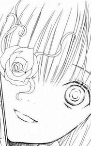 Rating: Safe Score: 0 Tags: 1girl close-up face flower image kirakishou monochrome rose simple_background smile solo white_background User: admin