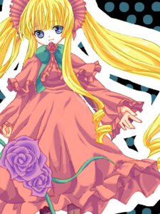 Rating: Safe Score: 0 Tags: 1girl blonde_hair blue_eyes bow bowtie capelet dress drill_hair flower frills image long_hair long_sleeves looking_at_viewer pink_flower pink_rose purple_rose red_flower red_rose rose shinku sidelocks simple_background solo twin_drills twintails white_background User: admin