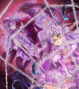 Rating: Safe Score: 0 Tags: 2girls dress eyepatch flower frills hair_flower hair_ornament holding image kirakishou long_hair long_sleeves multiple_girls pair red_eyes rose suigintou sword thighhighs weapon white_flower white_rose yellow_eyes User: admin