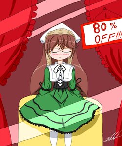 Rating: Safe Score: 0 Tags: 1girl blush brown_hair checkered closed_eyes dress green_dress image long_hair long_sleeves pantyhose solo suiseiseki User: admin