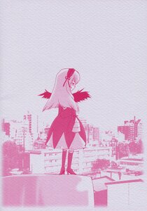 Rating: Safe Score: 0 Tags: 1girl akemi_homura akuma_homura black_hair building city cityscape dress feathered_wings gloves image long_hair monochrome pink_hair solo suigintou wings User: admin
