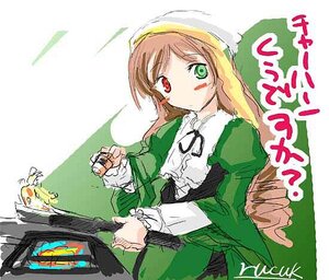 Rating: Safe Score: 0 Tags: 1girl brown_hair dress green_dress green_eyes head_scarf heterochromia image long_hair long_sleeves looking_at_viewer red_eyes rozen_maiden ruku_(alicecreation) signature simple_background solo suiseiseki translation_request very_long_hair watering_can User: admin