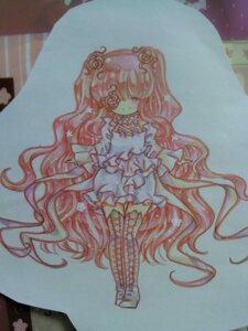 Rating: Safe Score: 0 Tags: 1girl bow closed_eyes dress flower frills full_body hair_ornament image kirakishou long_hair no_nose personification photo pink_hair solo thighhighs traditional_media two_side_up very_long_hair watercolor_(medium) User: admin