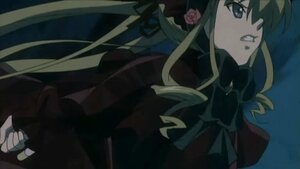 Rating: Safe Score: 0 Tags: 1girl auto_tagged blonde_hair bow clenched_teeth dress drill_hair flower image long_hair long_sleeves rose shinku sidelocks solo teeth twin_drills upper_body User: admin